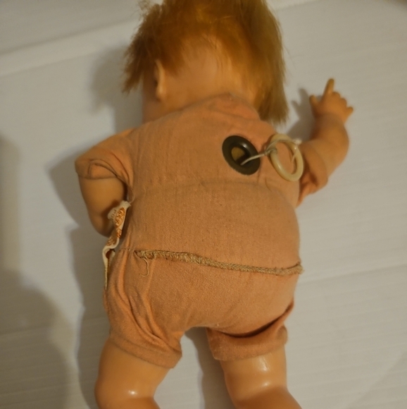 Vintage 1967 Newborn Thumbelina Doll by IDEAL , Working Pull String,Original Otf - Picture 7 of 10